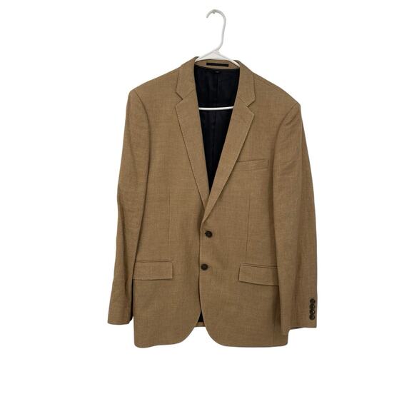 J. Crew Other - J Crew Ludlow Blazer Tan Linen Cotton Blend Size 42R